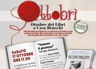 Appuntamento gratuito a Casa Bruschi con il libro “Testone il piccione”
