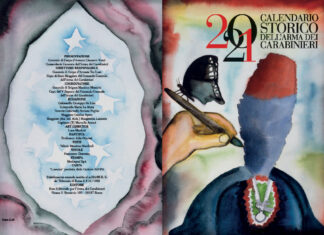 Ecco il Calendario Storico dell’Arma dei Carabinieri edizione 2021