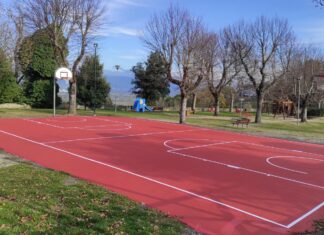 Anghiari, riqualificazione di Campo della Fiera: l’area basket torna nuova