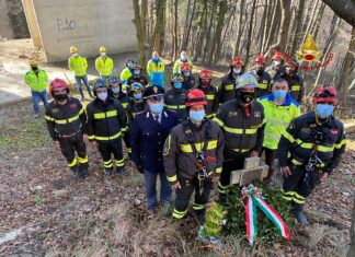 I Vigili del Fuoco di Arezzo ricordano oggi il collega Filippo Bertini deceduto 21 anni fa