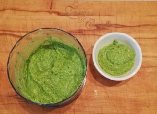 Pesto di rucola e arachidi