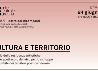 Il ruolo delle residenze artistiche e dello spettacolo dal vivo per lo sviluppo sostenibile dei territori post-pandemia