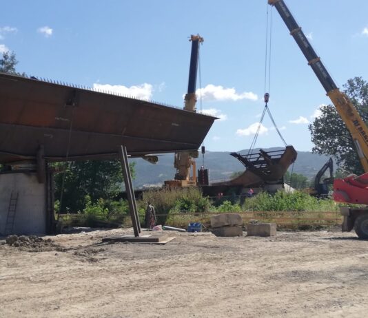 Secondo Ponte sul Tevere, montata la sovrastruttura