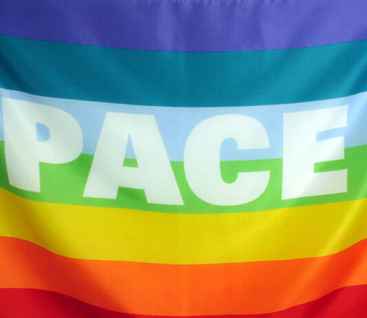 L’autentica bandiera della pace in mostra a Sansepolcro