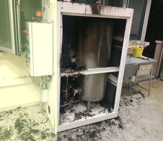 Principio di incendio nella dialisi di Sansepolcro