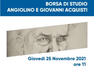 Consegna Borsa di Studio dedicata alla non violenza, intitolata a Angiolino e Giovanni Acquisti