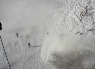 Valanga sull’Abetone, le immagini dall’alto – Video