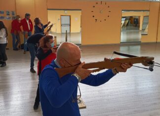 Campionato italiano di tiro con la balestra storica Figest aperto tra gli applausi a Città di Castello