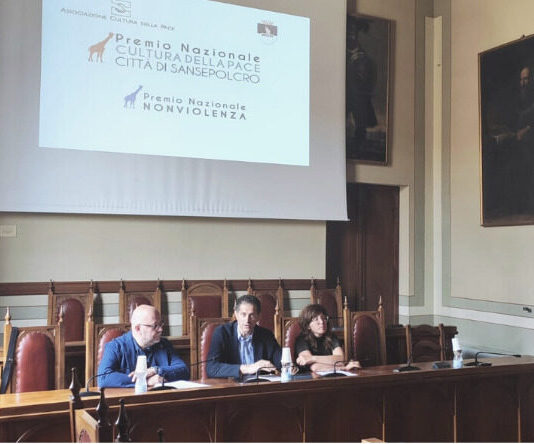 Sansepolcro: presentazione del Premio Nazionale Cultura della Pace 2022