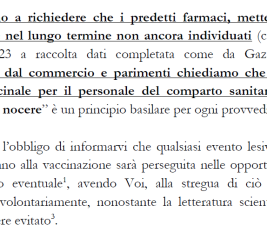 Vaccini Covid-19? Primum non nocere