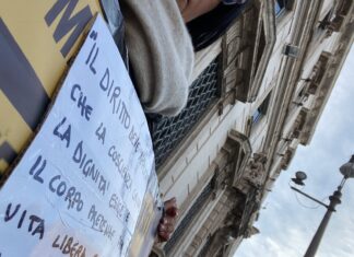 Ilham Menin: “una notte al gelo di fronte alla Corte Costituzionale per i diritti, la dignità e la libertà di scelta”