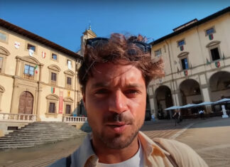 Abbiamo incontrato Wikipedro in giro per la città