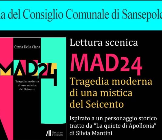 MAD24: a Sansepolcro la presentazione del libro di Cinzia Della Ciana