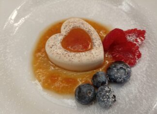 Panna cotta speziata delle feste