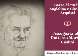 Sansepolcro, assegnata la Borsa di Studio “Angiolino e Giovanni Acquisti”