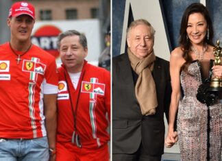 Una notte da Oscar per Jean Todt e sua moglie Michelle Yeoh