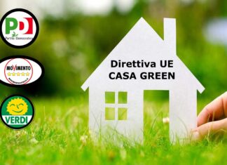 Strasburgo: PD, M5S e Verdi votano a favore della direttiva UE Casa Green