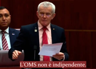 Sen. Malcolm Roberts: “L’Organizzazione Mondiale della Sanità (OMS) è marcia”