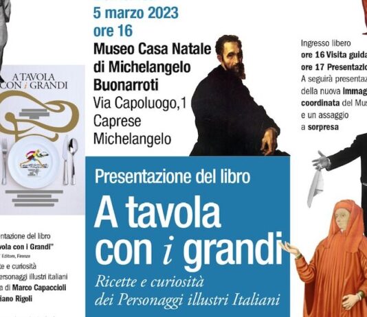 Michelangelo Buonarroti era davvero ghiotto di formaggi? Lo svela il libro “A Tavola con i grandi”