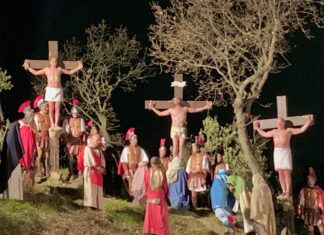 La suggestiva Via Crucis di Santa Firmina