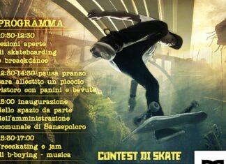 Sansepolcro, domenica 30 maggio inaugurazione del nuovo Skate Park comunale