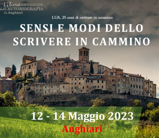 Ad Anghiari tre giorni per approfondire i “Sensi e modi dello scrivere in cammino”