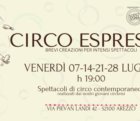 In città arriva “Circo Espresso”, la rassegna estiva di spettacoli di circo contemporaneo