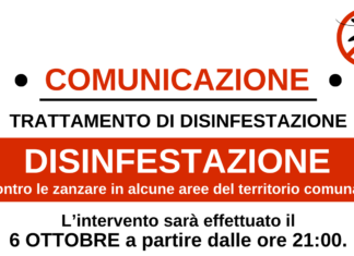Disinfestazione straordinaria sul territorio di Sansepolcro
