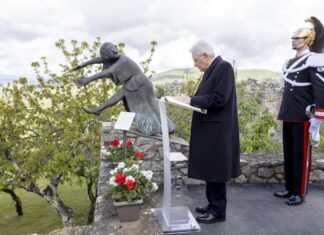 Mattarella a Civitella in Val di Chiana: 80 anni fa la strage del 29 giugno ’44