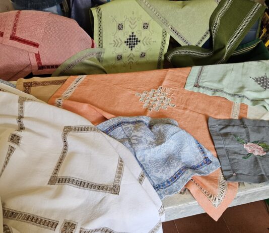 Ricami e merletti in mostra a Sansepolcro