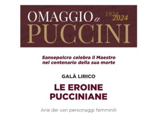 Sabato 29 giugno Galà Lirico a Sansepolcro nel nome di Puccini