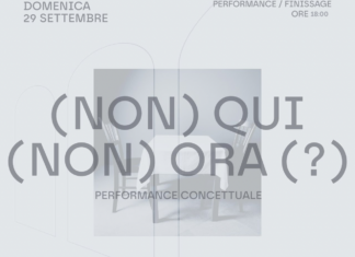Allo Spazio Art and People una performance domenica 29 settembre