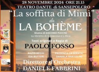 Il Teatro Dante di Sansepolcro ospita “La soffitta di Mimì” da La Bohème