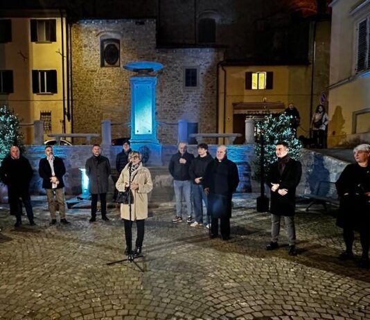 Sansepolcro: inaugurata la Fontana monumentale restaurata di Piazza Garibaldi