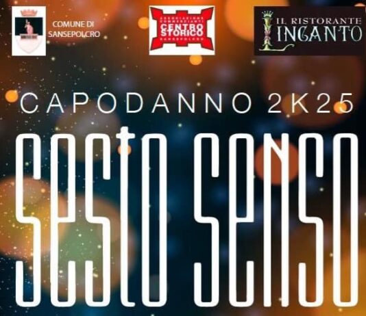 Sansepolcro accoglie il 2025 con il “Sesto Senso Live Show”