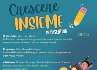 In Casentino parte il ciclo di incontri per le famiglie “Crescere insieme”
