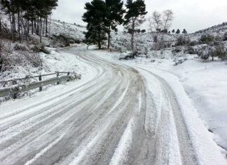 Ghiaccio, codice giallo fino alla prima mattina di sabato 21 per le zone interne