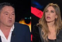 Ecco la sfuriata di Mammucari a Belve (anche con vaffa finale)