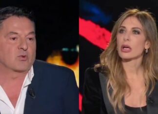 Ecco la sfuriata di Mammucari a Belve (anche con vaffa finale)