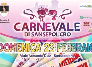 Carnevale di Sansepolcro: appuntamento a domenica 23 febbraio