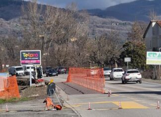 Lavori in corso per la ciclopista Sansepolcro-Anghiari-Monterchi