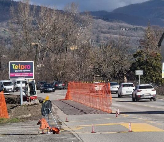 Lavori in corso per la ciclopista Sansepolcro-Anghiari-Monterchi