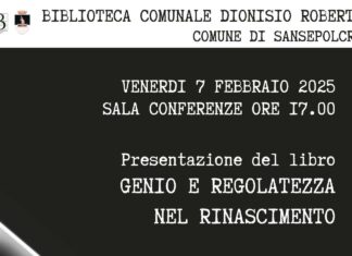 Biblioteca di Sansepolcro: presentazione del libro “Genio e Regolatezza nel Rinascimento”