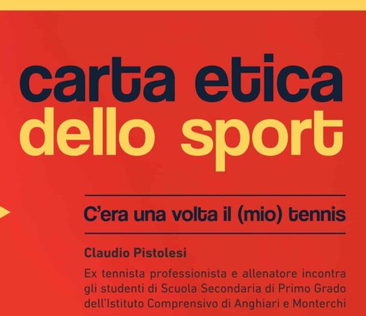 Claudio Pistolesi ad Anghiari incontro gli studenti sulla Carta Etica dello Sport