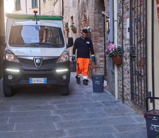 Sansepolcro, parte il nuovo servizio porta a porta nel centro storico