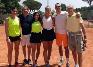 Il Valtiberina Tennis festeggia la promozione in serie D1 femminile