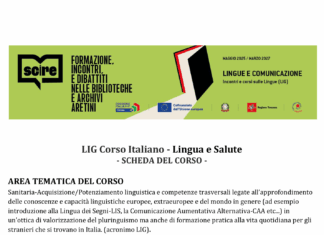 Sansepolcro: Corso di lingua italiana per stranieri