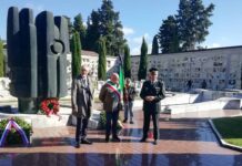 Cerimonia stamattina al Sacrario dei caduti sloveni