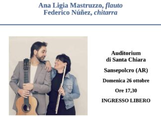 Concerto del duo argentino flauto e chitarra Mastruzzo-Núñez