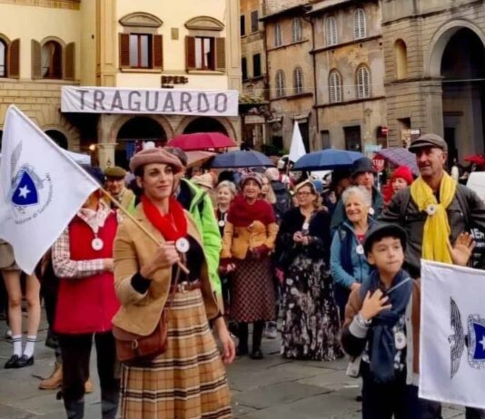 Il Cai di Sansepolcro ad Anghiari per la ciclostorica L’Intrepida